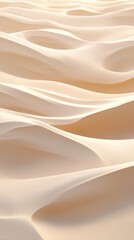 Canvas Print - Desert Sand Waves: A Stunning Abstract Landscape