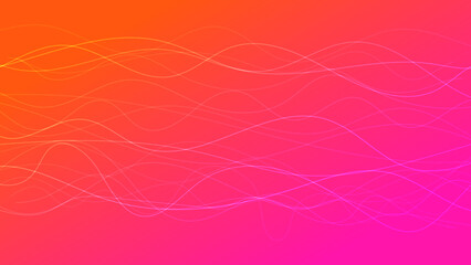 Wall Mural - Abstract gradient background with wave beams