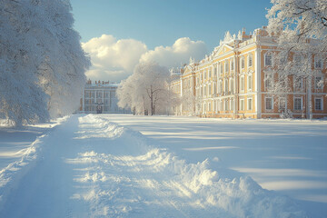 Wall Mural - Winter Palace In Russia