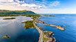 © Fokke Baarssen - Serpentine Road Through Norwegian Archipelago, Atlantic Ocean Road Norway