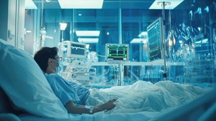 Poster - Remote Monitoring Systems Utilize AI Technology for Enhanced Patient Care in Hospital Environments
