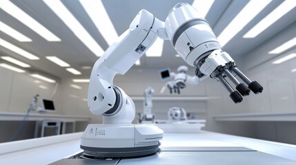 Poster - Surgeons Utilizing Advanced Robotic Innovations for Precision Medical Procedures in a Modern Surgical Environment