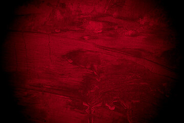 Aufkleber - Old wall texture cement black red  background abstract dark color design are light with white gradient background.