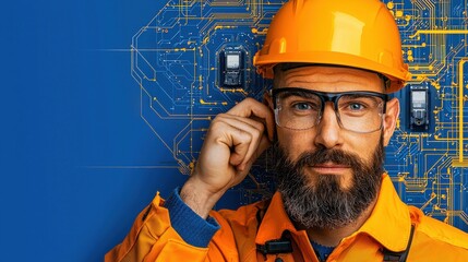 Aufkleber - Engineers calibrating battery management systems for standards compliance industrial facility technical documentation controlled environment technical perspective engineering efficiency