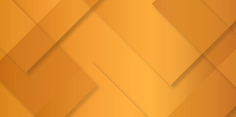 Poster - Abstract modern yellow, orange pattern geometric luxury gradient line background random square shape design. 3d shadow effects, modern design template background. layered geometric triangle shapes.