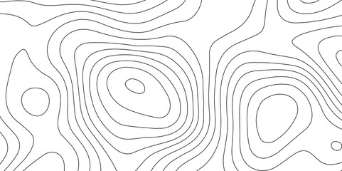 Poster - Abstract design with seamless pattern with lines topographic map. geographic mountain relief. retro topographic map. geographic contour map paper texture. terrain path isolated on a background.