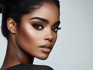Wall Mural - Beauty portrait with ombré eyeshadow
