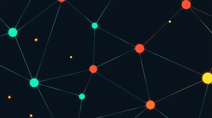 Poster - Abstract Representation of Neural Networks Interconnecting Data Points in a Dynamic Space