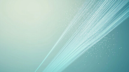 Leinwandbilder - A minimal backdrop featuring a gradient that transitions smoothly from light green to white, perfect for a presentation or banner, creating a fresh and calming atmosphere.

