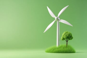 Aufkleber - A minimalist design of a turbine blade symbol in clean white against a light gray background