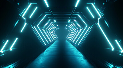 Poster - An abstract background with simple vector lines in dark blue, creating a clean, modern, and sleek design.

