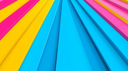 Poster - A vivid splash of hues radiating out, evoking a sense of energy and motion.