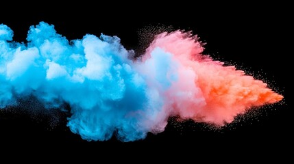 Poster - A lively burst of colors, akin to a surge of energy or creativity.