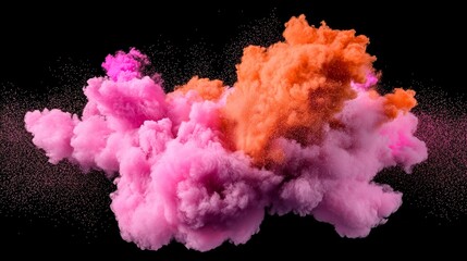 Poster - A vivid array of colors that evokes a sense of dynamic energy or creative flair.