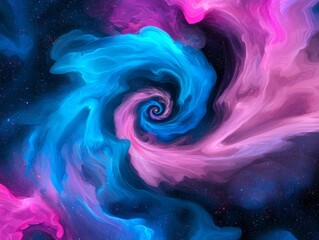 Poster - A dynamic celestial mix of colors, embodying the universe's charm.