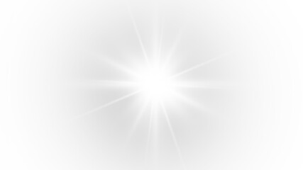 Wall Mural - png light effects. png isolated white transparent light effects, glare, explosion, sparkle, dust, li
