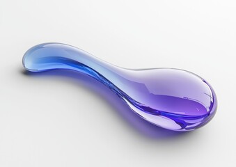 Poster - Contemporary background design with a distorted sphere in an abstract 3D rendering and wavy shape.
