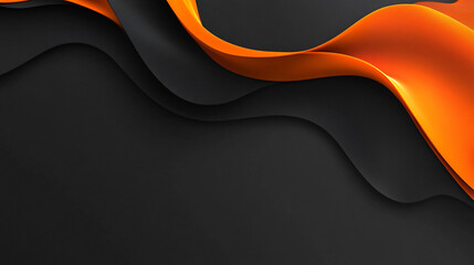 Poster - A modern desktop background with sleek black design elements, clean lines, and subtle gradients for a sophisticated look.

