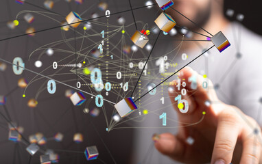 Poster - Business intelligence analyst dashboard on virtual