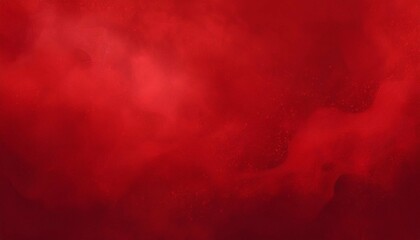 Wall Mural - red background abstract image with thick red smoke on the left and right 001