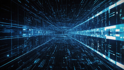 abstract futuristic circuit computer internet technology board business dark background