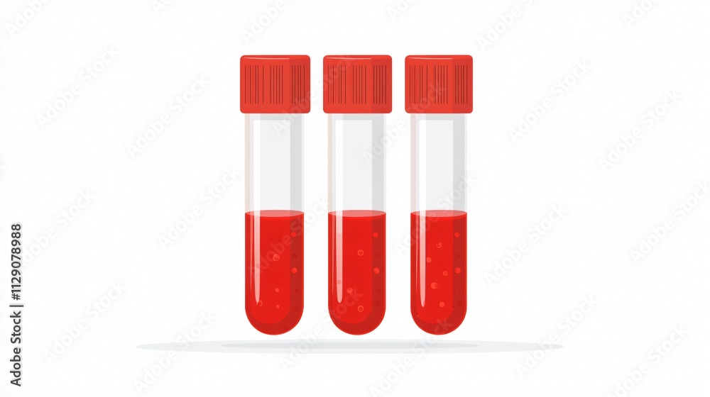 Blood Type Indicator Vector for Medical Professionals Stock ...