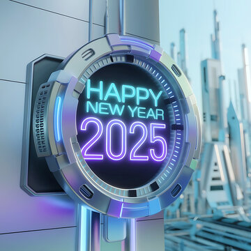 Happy new year 2025 background  Design Template Cover of business diary for 2025 with wishes.