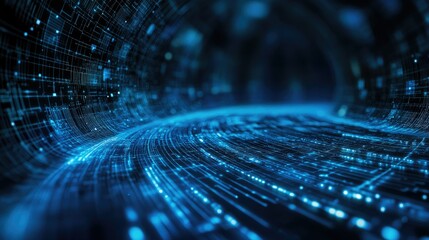Poster - Technological abstract concept backgrounds