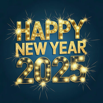Happy new year 2025 background  Design Template Cover of business diary for 2025 with wishes.