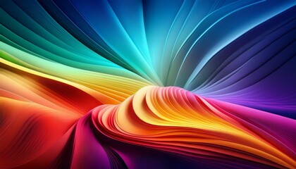 Wall Mural - abstract background with colorful gradient colors