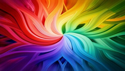 Wall Mural - modern abstract rainbow color wallpaper background design