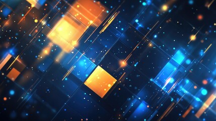 Poster - Technological abstract concept backgrounds