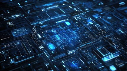 Poster - Technological abstract concept backgrounds