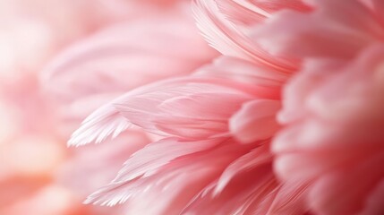 Poster - A close-up of delicate pink petals, showcasing their soft textures and colors.
