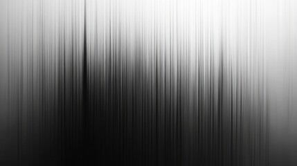 Poster - Abstract Black and White Vertical Lines Texture for Background Design