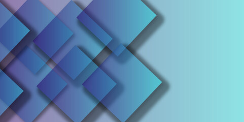 Abstract Blue Background texture. Abstract blue light and shade creative Mordan square background.	
