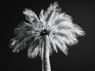 Canvas Print - Palm Tree Silhouette