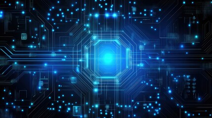 Poster - Technological abstract concept backgrounds
