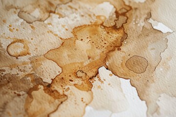 Aufkleber - A close-up shot of a brown substance on a piece of paper, perfect for forensic or science-related contexts