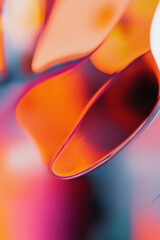 Poster - a close up of a  with a blury background