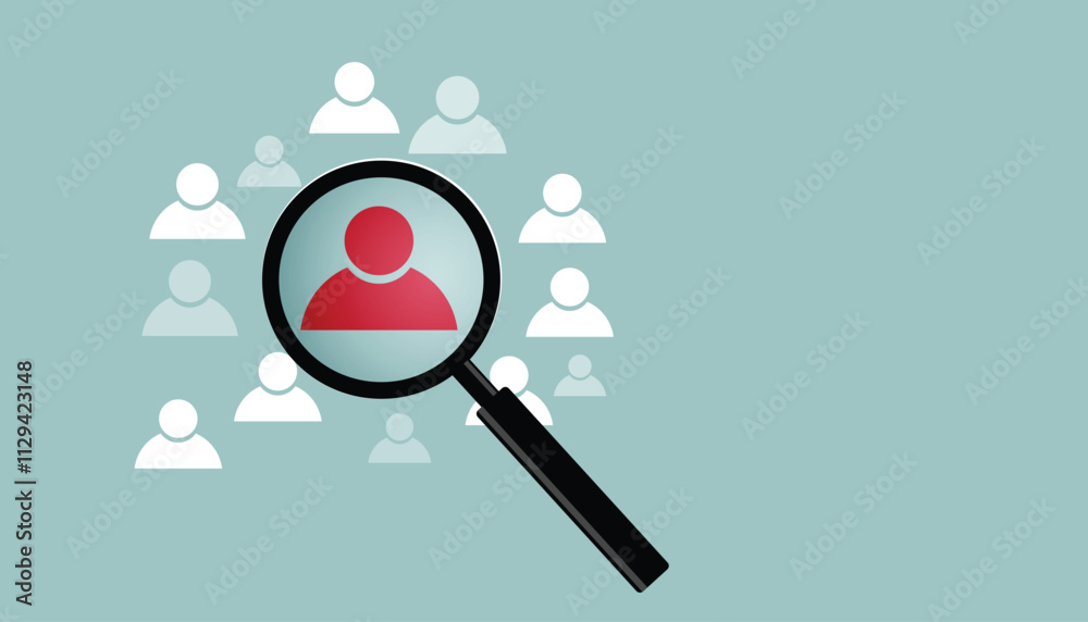 Discover how to identify top candidates vector template Stock Vector ...