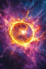 Wall Mural - Star in Nebula
