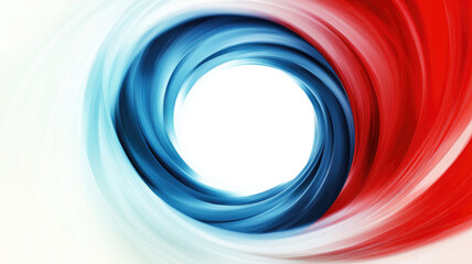 Wall Mural - Red and blue spiral. Circle orbit rotation. abstract background with space for text.