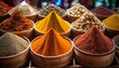© ExploreAI - spices in the market