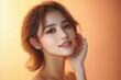 © zongyi - Beautiful young asian woman portrait fresh clean skin face care skincare beauty spa
