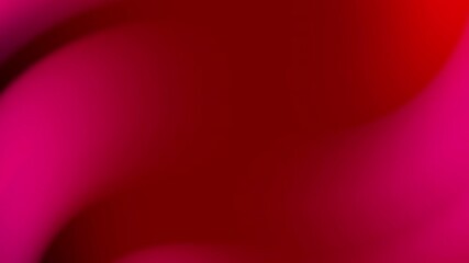 Wall Mural - Abstract red and pink gradient background with smooth curves and blurry texture.