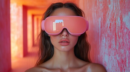 Poster - Exploring innovative VR-powered pop-up stores in a vibrant urban setting during daylight