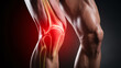 © Antimage Stock - close up photo of a person holding a sore knee