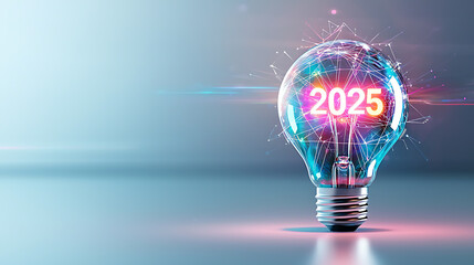 Poster - Innovative ideas for 2025 future technology concepts in a digital environment empowering vision for progress