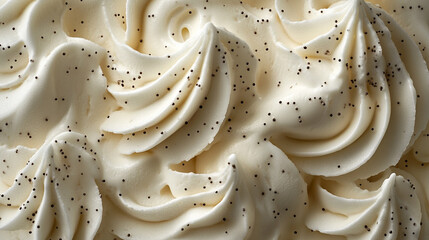 Wall Mural - stracciatella ice cream, showcasing the smooth, creamy texture with chocolate flakes. Symbolizing indulgence, balance, and the harmony of sweet and bitter flavors